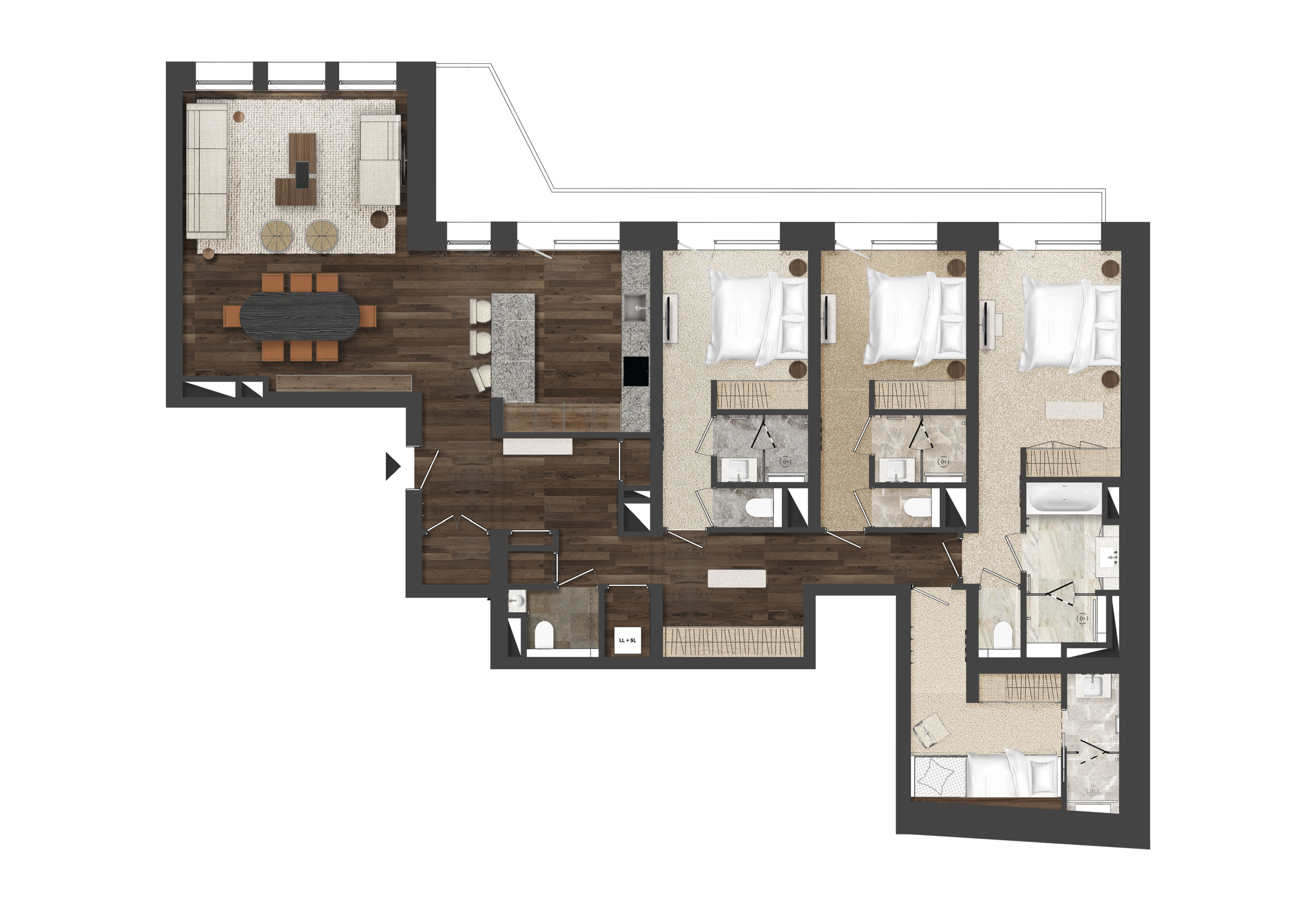 Apartment Atmosphere - 102 Gallery Image 6