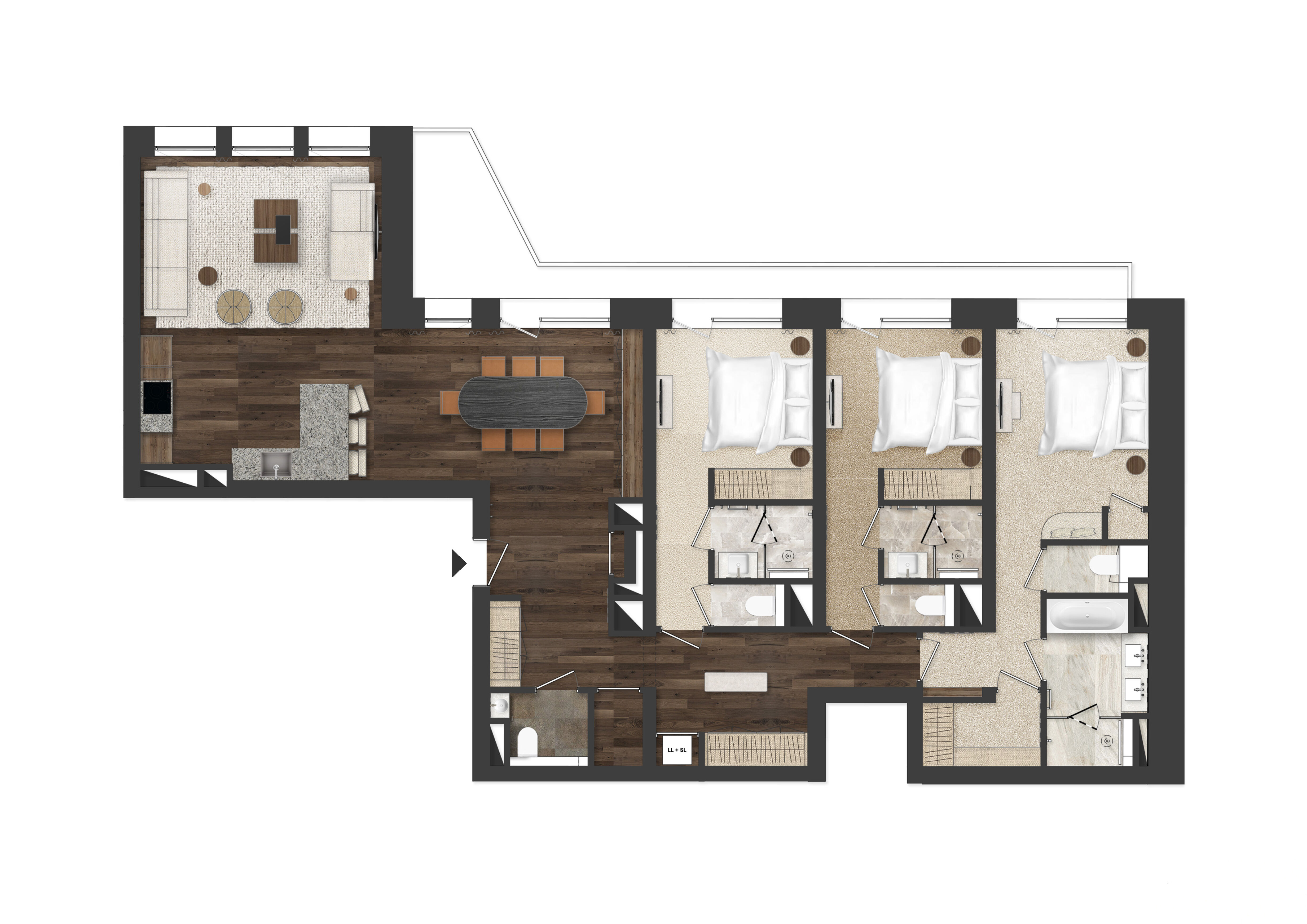 Apartment Atmosphere - 302 Gallery Image 6