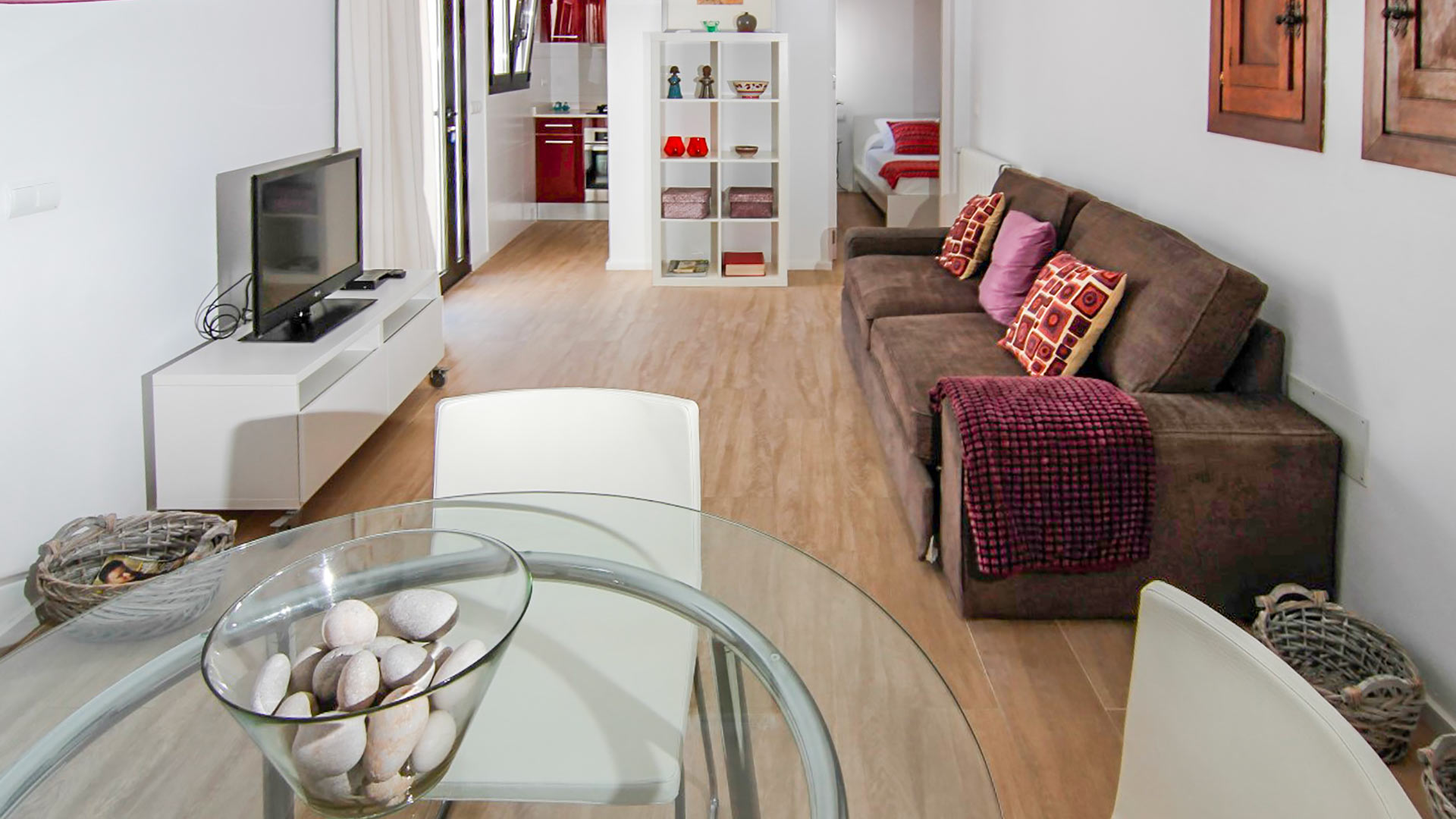Living area in Can Bab in Ibiza perfect for families and friends