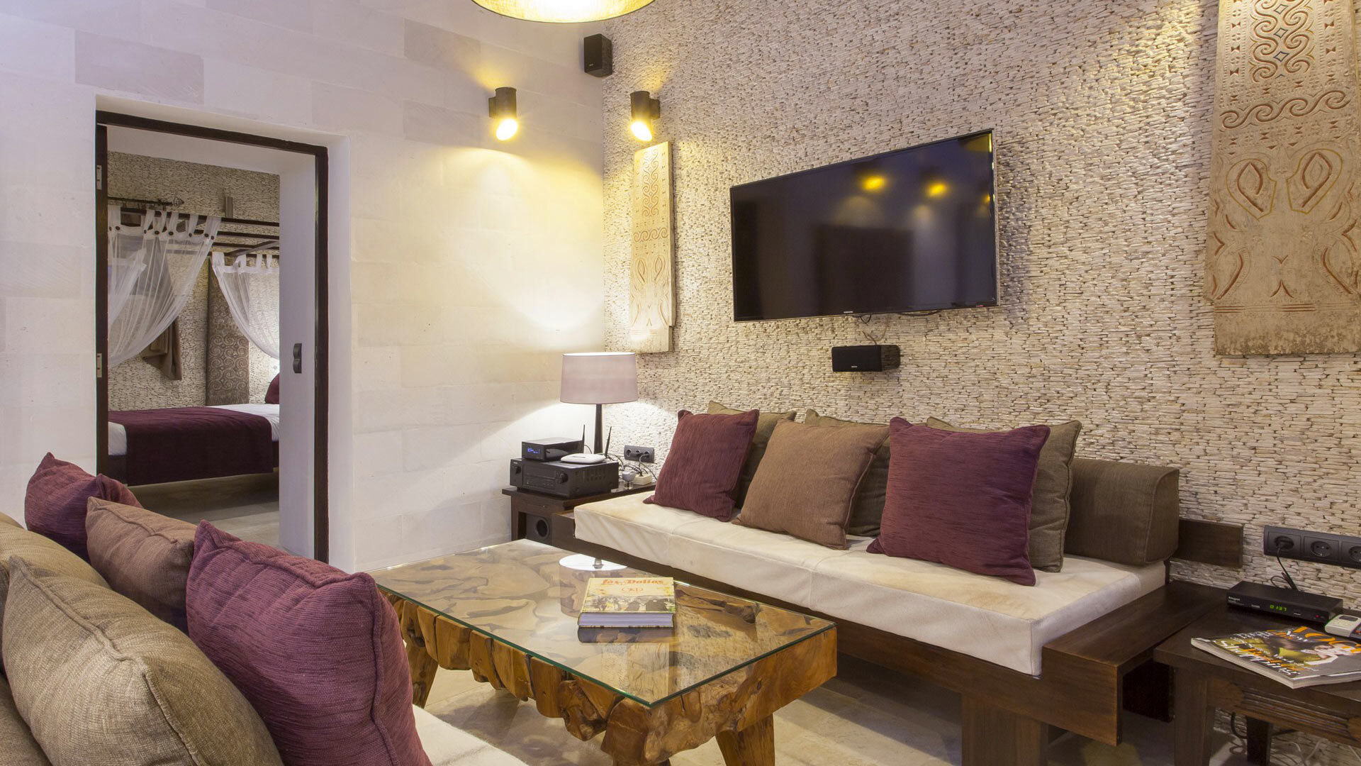 Interiors of Can Ribes - a luxury holiday rental in Ibiza