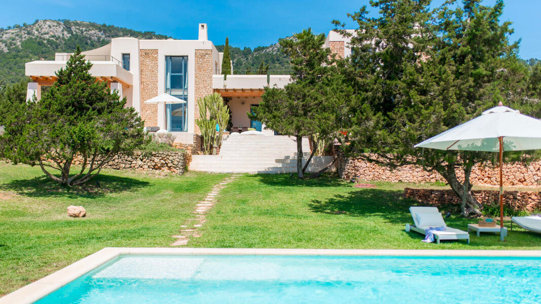 The pool at Ses Boques - luxury vacation rental in Ibiza