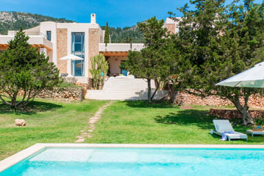 The pool at Ses Boques - luxury vacation rental in Ibiza