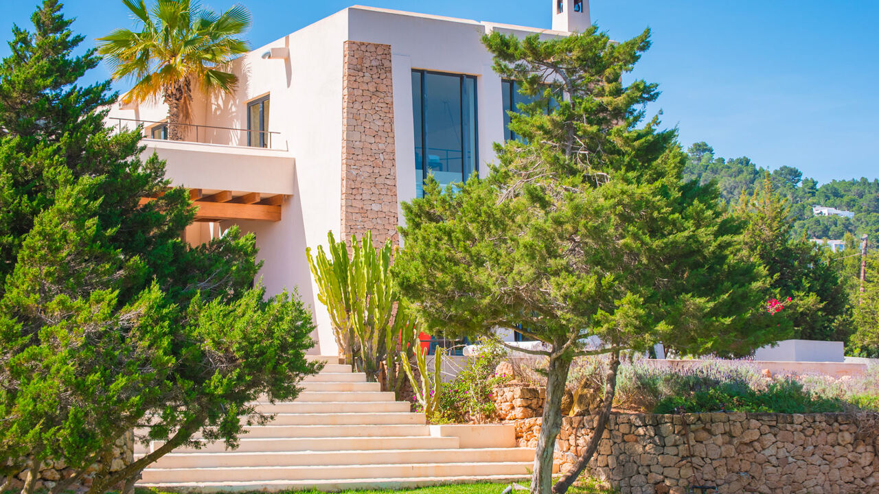 Garden of Ses Boques - luxury villa rental in Ibiza available with Bluemoon
