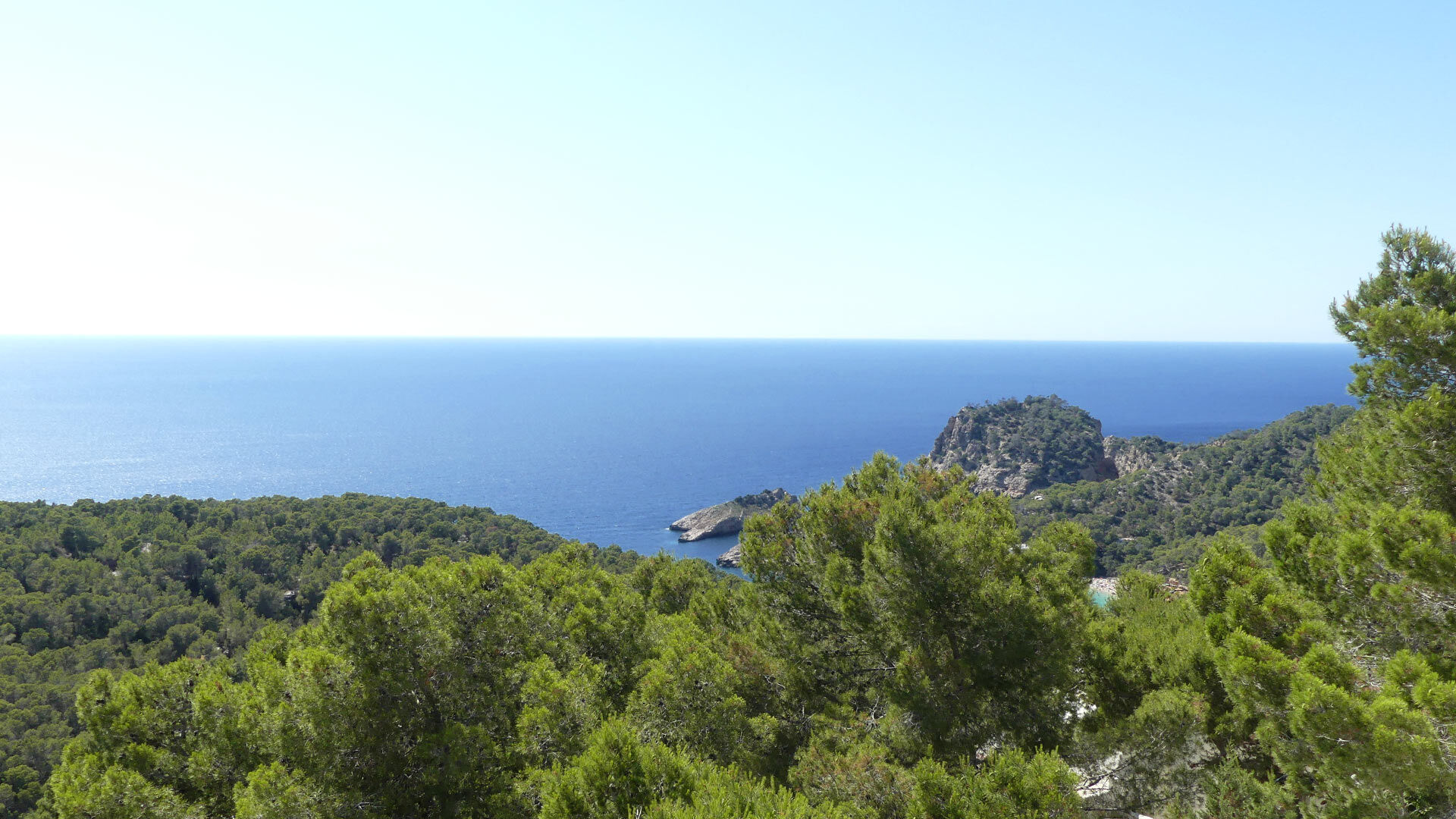 Endless sea views from Villa Trillo in Ibiza