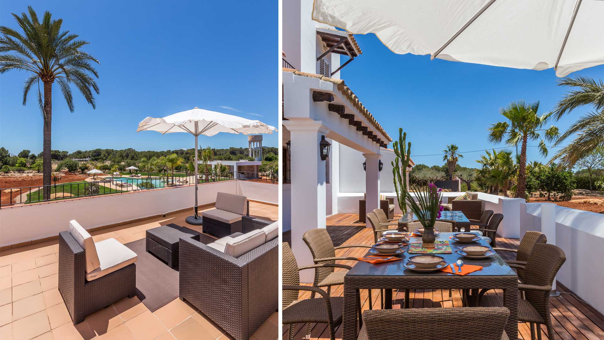 Shaded outdoor living areas perfect for alfresco dining or gathering with friends and family