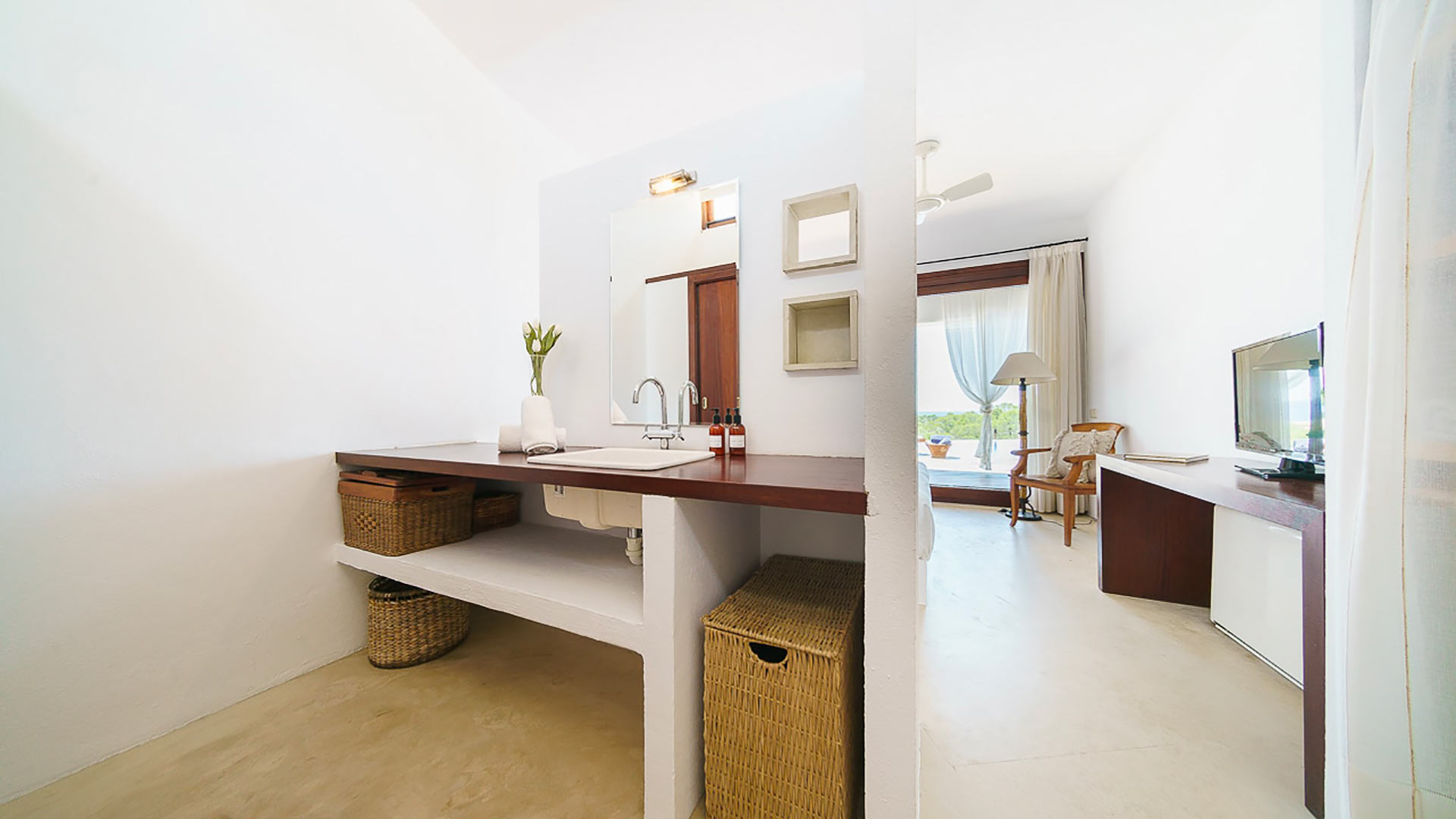 Interior photo of Voramar - a luxury villa rental in Ibiza