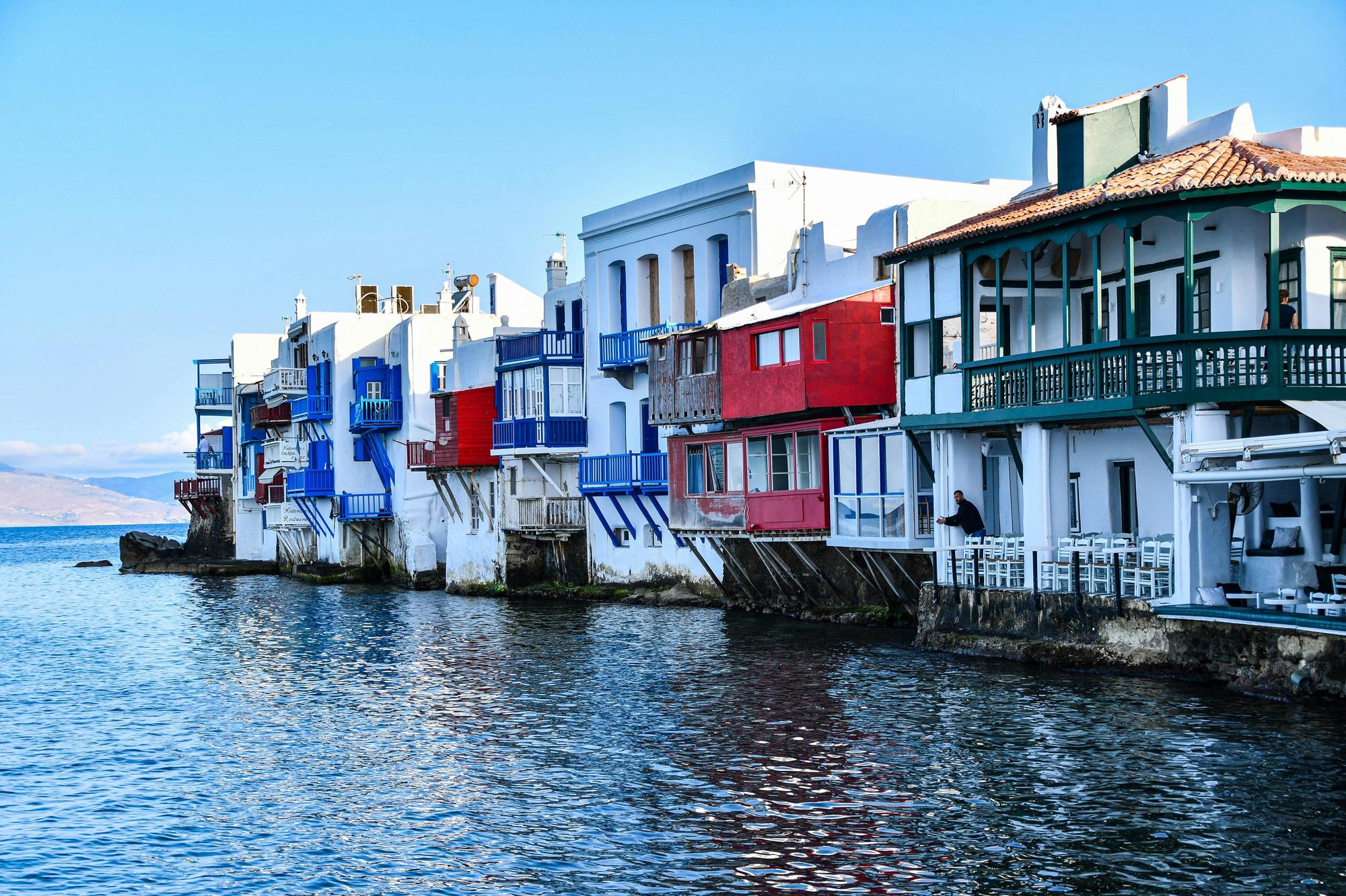 View of the Little Venice from the sea