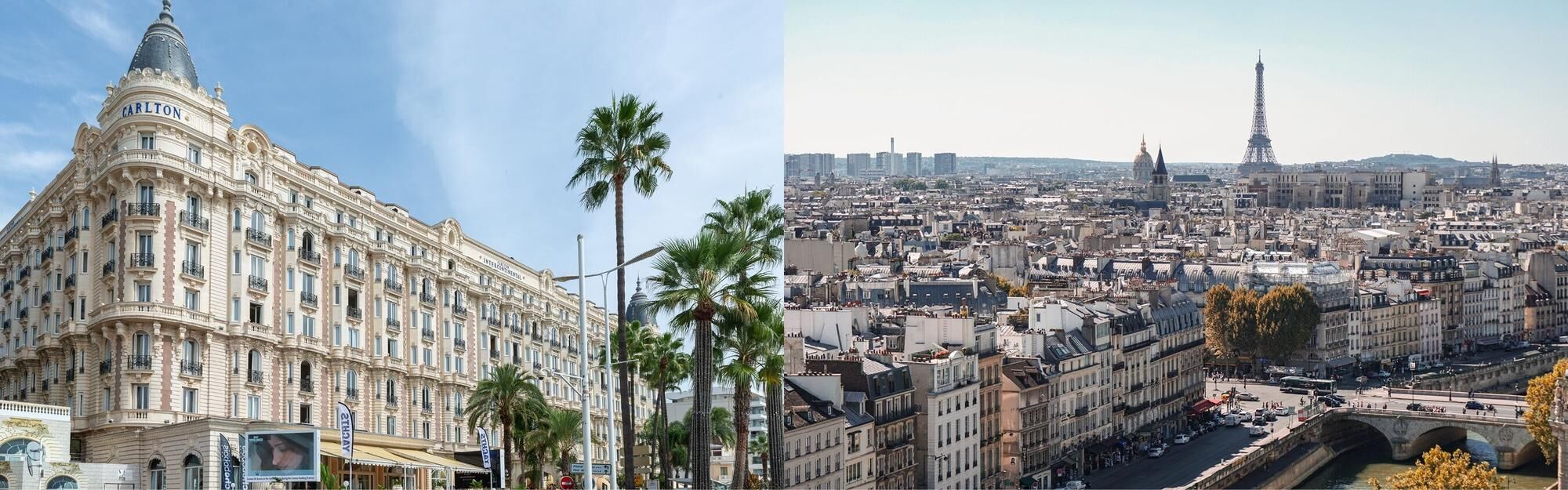 View from private jet charter flight from Cannes to Paris