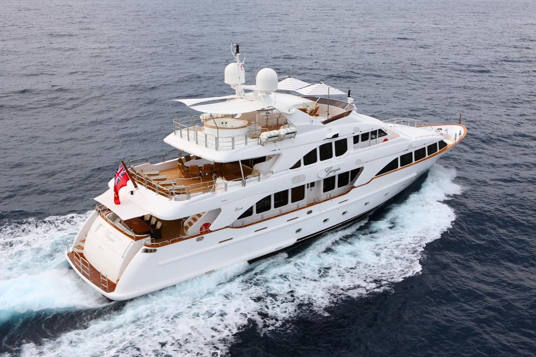Motor Yacht Giorgia on charter in Cannes