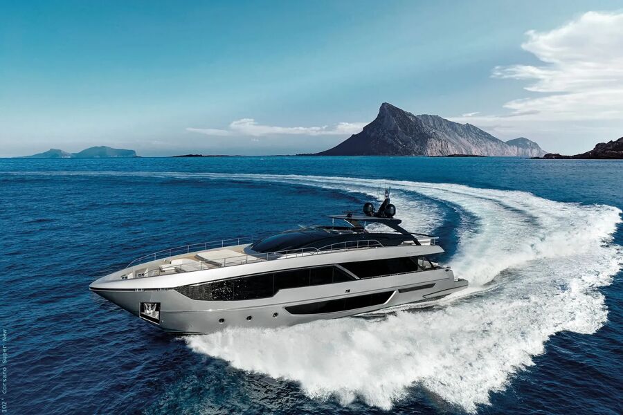 Port side of super yacht Maximus available for charter with Bluemoon